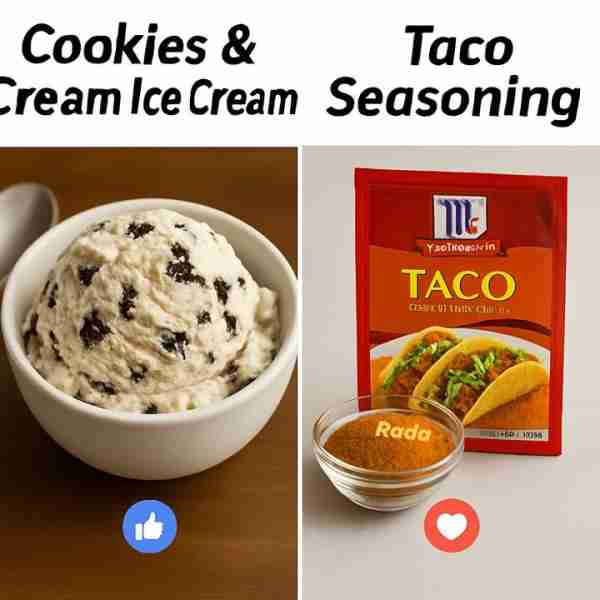 🍪🍦 Cookies and Cream Ice Cream Cookies and cream ice cream is a creamy dessert blended with crushe...