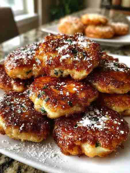 Keto Ricotta Pancake Fritters (makes 10–12) Ingredients 1 cup whole-milk ricotta (or cottage cheese,...