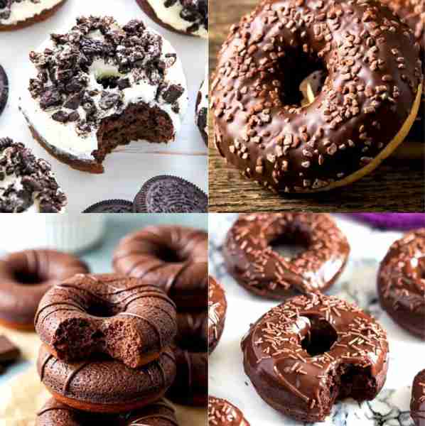 🍩✨ Chocolate lovers, this one’s for you! Sink your teeth into these rich, chocolate-glazed donuts...