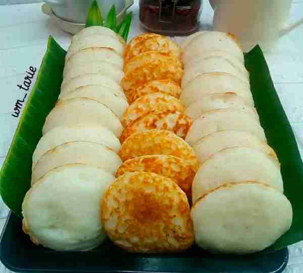 APEM TAPE Bahan : 500 gram tepung beras 125 gram tepung terigu protein sedang 250 gram tape singkong...