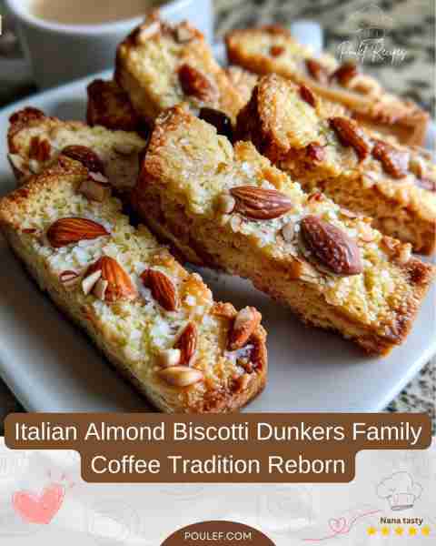 Italian Almond Biscotti Dunkers Family Coffee Tradition Reborn There's something special about gathe...