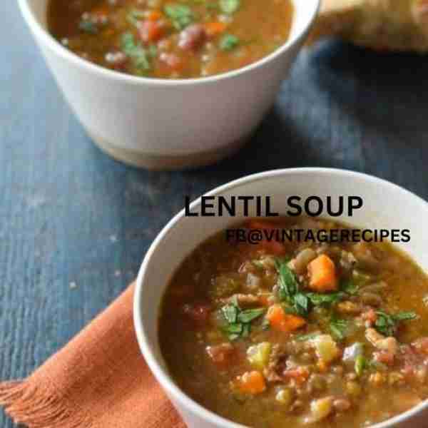 This soup is filling, flavorful, and easy to prepare, and lentils are known to be a nutritional powe...