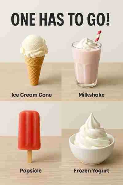 Ice Cream Cone 🍦 The ice cream cone is a classic summer treat, pairing creamy scoops with a crunchy...