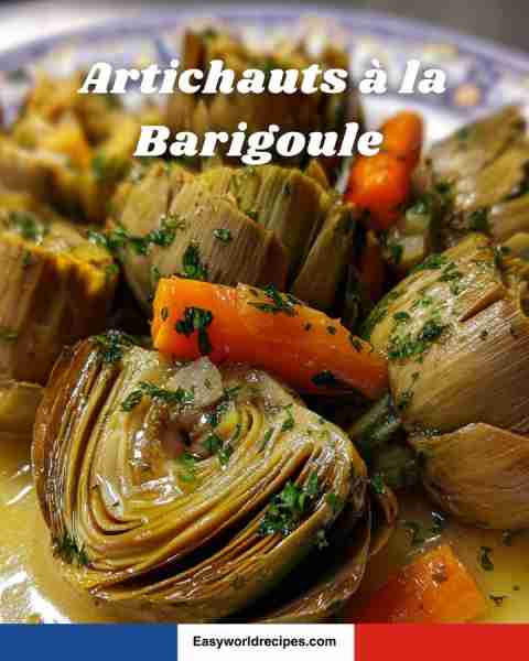 🌿🇫🇷 Artichauts à la Barigoule A traditional Provençal dish of tender artichokes braised with vegeta...