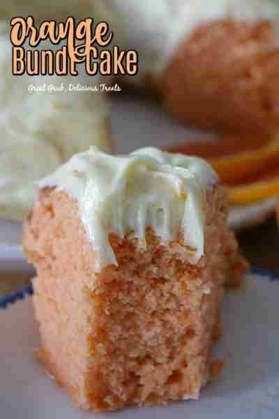 ORANGE BUNDT CAKE! 🍊 It's moist, light, and bursting with orange flavors. This cake is perfect for...