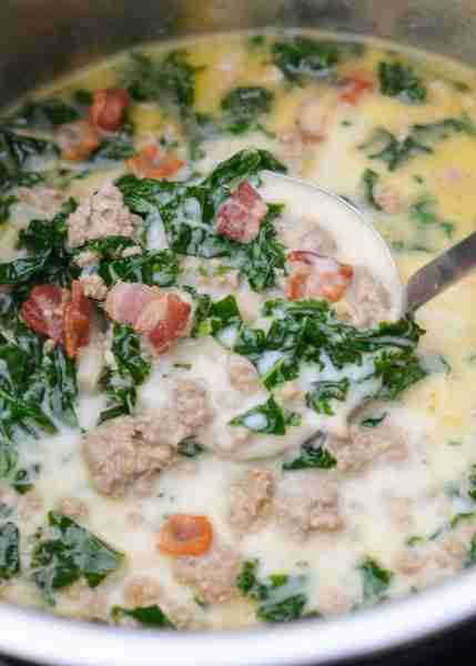 Make your favorite Olive Garden soup in no time with the Instant Pot! We even made one sneaky substi...