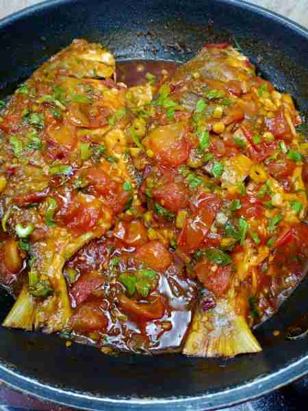 Fish in Tomato Sauce