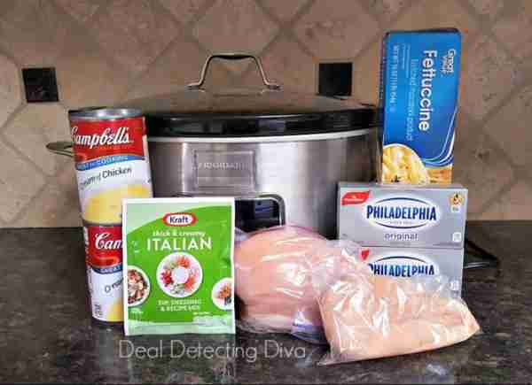 Slow Cooker Cream Cheese, Chicken and Broccoli Alfredo Ingredient: 1 pkg Italian Season Dressing 2 c...