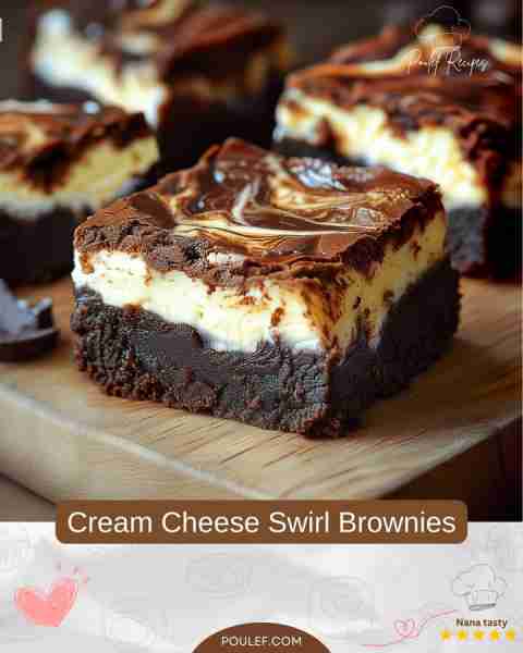 Cream Cheese Swirl Brownies Ingredients – Brownie Batter • 1 cup (225g) unsalted butter • 8 oz (225g...