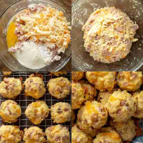 These Keto Ham and Cheese Bites are only 1.5 net carbs each and are great warm or cold!