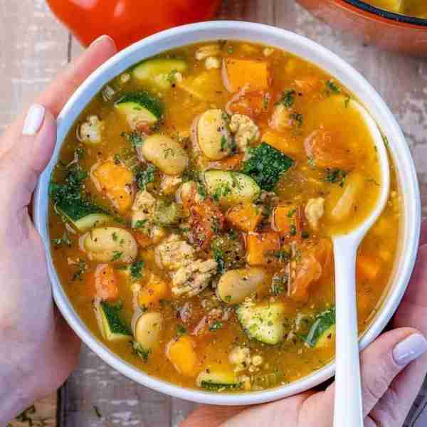 This soup is SO GOOD with hearty, satisfying ingredients to warm you up! I LOVE to pack our soups wi...