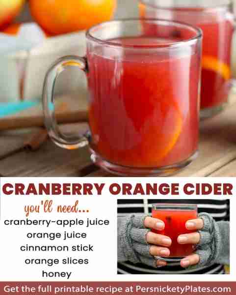 Recipe: https://www.persnicketyplates.com/cranberry-orange-cider/ Cranberry Orange Cider 🍊☕️
