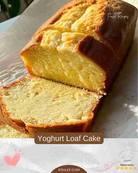 Yoghurt Loaf Cake Ingredients • 1½ cups (190g) all-purpose flour • 2 tsp baking powder • ¼ tsp salt...