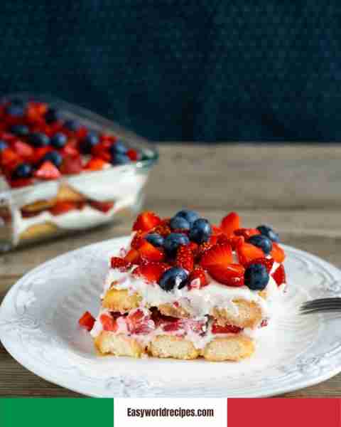 🍓 Berry Tiramisu A refreshing twist on the classic tiramisu, layered with fresh strawberries and bl...