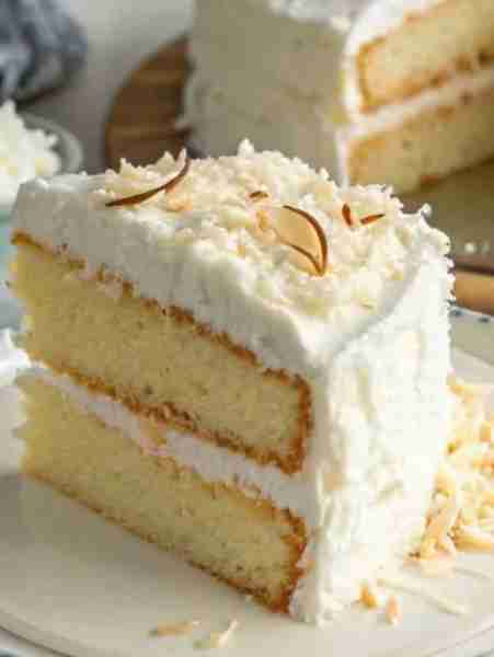 Coconut Layer Cake is a moist, fluffy cake with a delicious coconut flavor. Ingredients: For the ca...