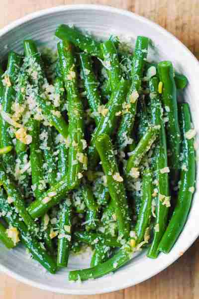 🫛🫛Garlic Green Beans with Olive Oil and Parmesan🫛🫛