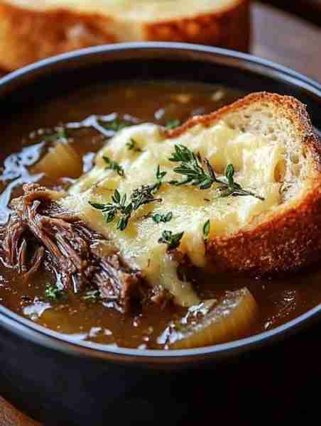 Savory Short Rib French Onion Soup with Gruyère Toast!!!! Oh dear me! I can’t wait to try this! Ingr...