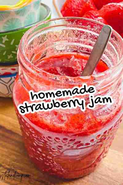 🍓 HOMEMADE STRAWBERRY JAM Three simple ingredients! RECIPE IN THE COMMENTS