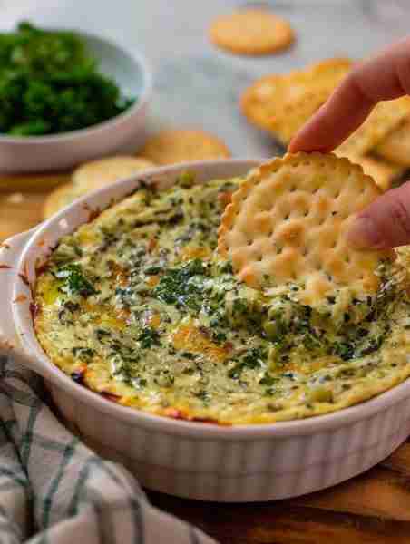 🌿 Creamy Vegan Artichoke White Bean Dip – A Flavorful & Healthy Delight! 🎉