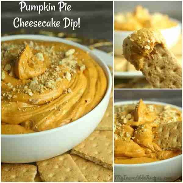 Pumpkin Pie Cheesecake Dip! 🧡🎃 Pumpkin Pie Taste in Every Incredible Bite! RECIPE BELOW!
