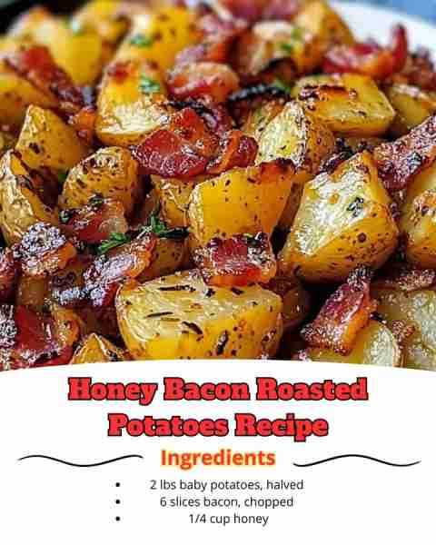 Craving Sweet & Savory Honey Bacon Roasted Potatoes? Now you can make this delightful dish at home,...