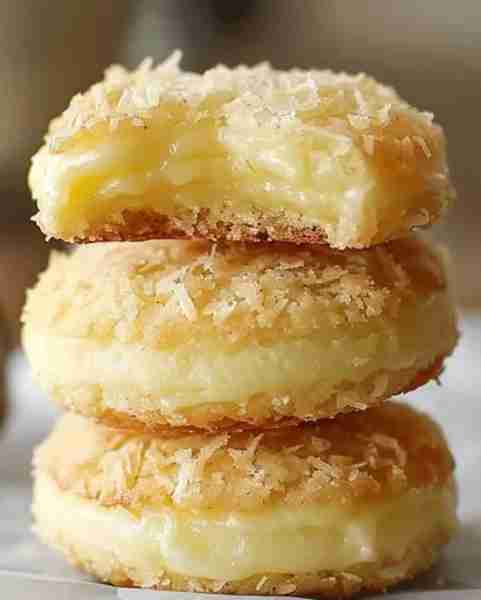 Lemon Coconut Heaven Cookies Ingredients For the Cookie Base: 1 cup all-purpose flour 1/4 cup powder...
