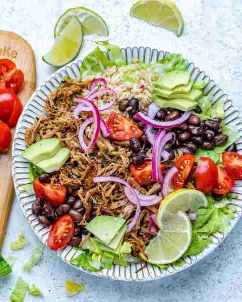 Make our Easy Pork Carnitas Recipe then add it to: tacos, salads, rice bowls, burritos, enchiladas,...