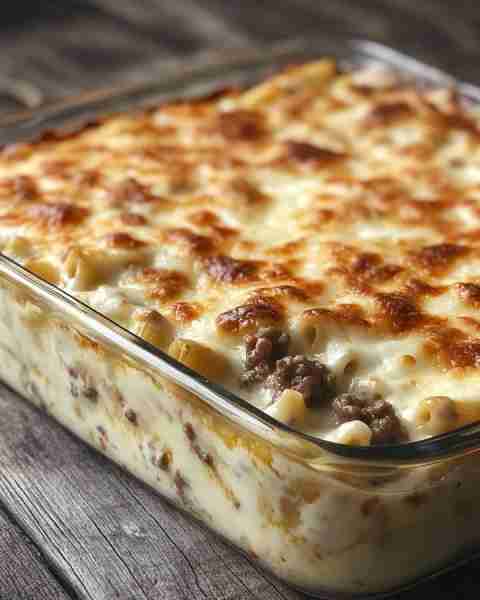 Never had this version of ziti before, but it was to die for! Ingredients 12 ounces ziti noodles 1 p...