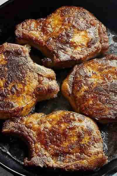 Perfect Air Fryer Pork Chops I've been making these pork chops for months now, and they turn out inc...