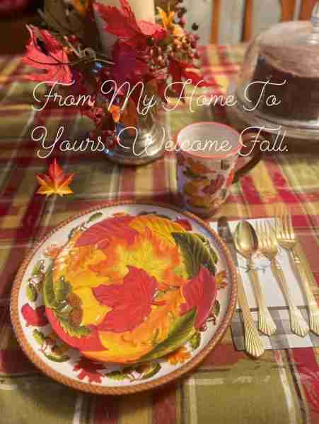 🍁From My Home To Your Home, “Welcome Fall.” 🍁❤️ @topfans #tamishomeandpantry