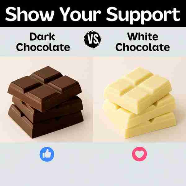 Dark Chocolate 🍫 Dark Chocolate is bold, rich, and slightly bitter, made with a higher percentage o...
