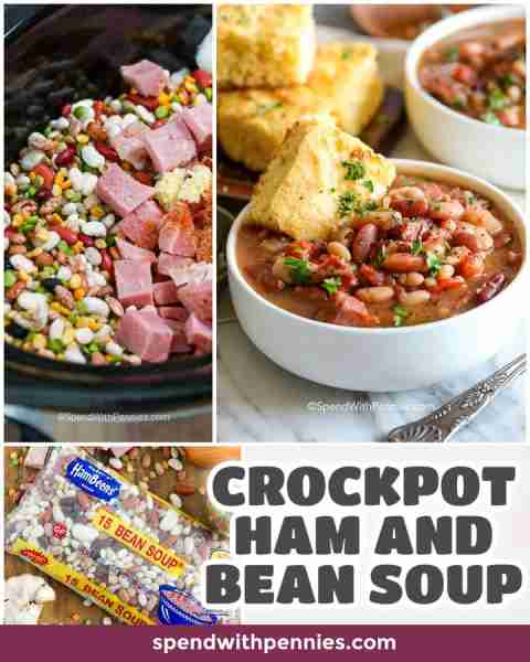 Comment RECIPE to get the recipe! This hearty homemade ham and bean soup recipe is easy to make – no...