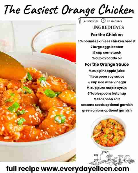 Quick and easy Orange Chicken Recipe is a take out fake out that will keep them coming back for more...