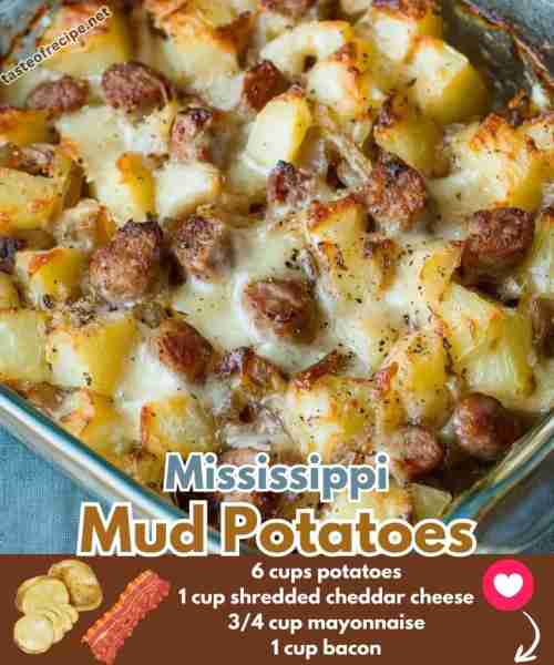 Mississippi Mud Potatoes - Don't Lose This Recipe 😋 Recipe in First Reply