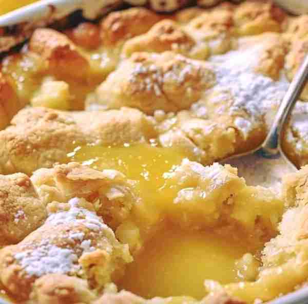 Magic Lemon Cobbler Ingredients: ½ cup (1 stick) butter 1 cup flour 1 ½ teaspoons baking powder ¼ t...