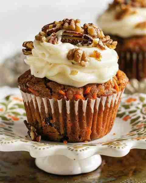 Perfect Carrot Cake Cupcakes Ingredients For the cupcakes: 1 ½ cups all-purpose flour 1 tsp baking p...