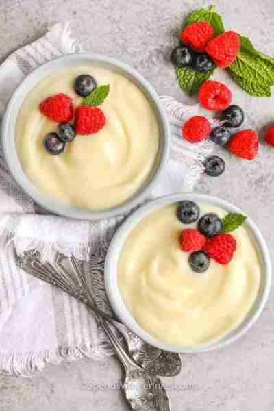 Comment RECIPE to get the recipe! Rich, velvety, and delicate, this custard recipe comes together qu...