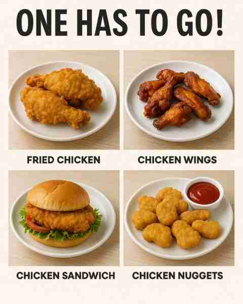 Fried Chicken 🍗✨ Crispy, golden, and juicy, fried chicken is a true comfort food classic. Its crun...