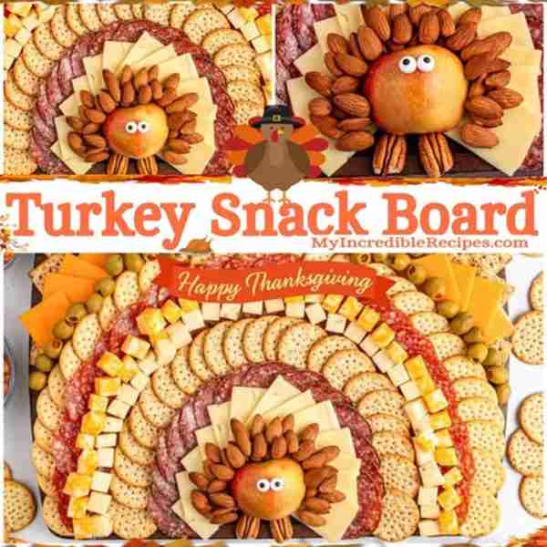 Thanksgiving Turkey Snack Board! 🦃🦃🦃 Your family & friends will gobble right up! So Cute! This is...