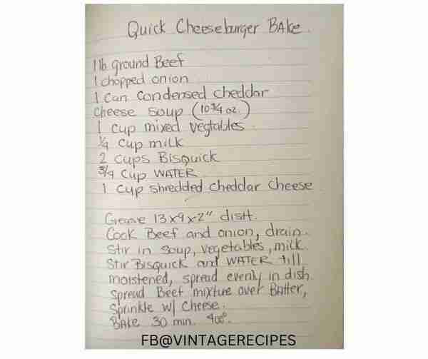 An #easydinner Bisquick recipe from when I was newly married. We were only 18 and 20 years old! Its...