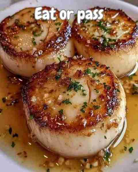 Garlic Butter Baked Scallops ⬛️Full Recipe: 🟨C.o.m.m.e.n.t🟨👇👇😋