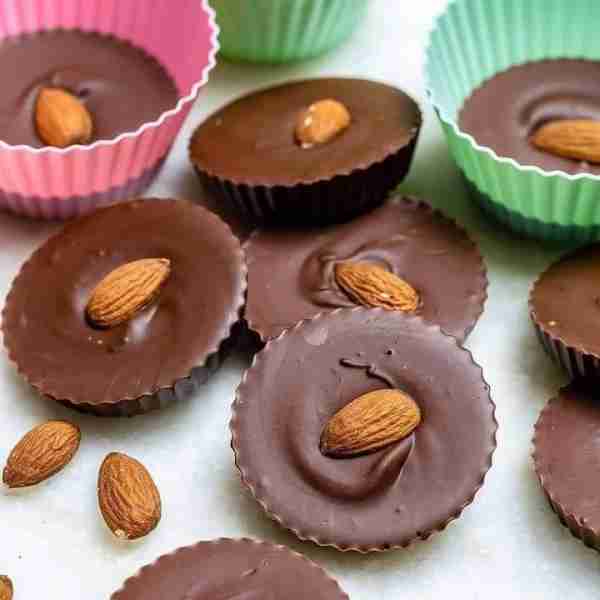 Almond Butter Chocolate Buttons