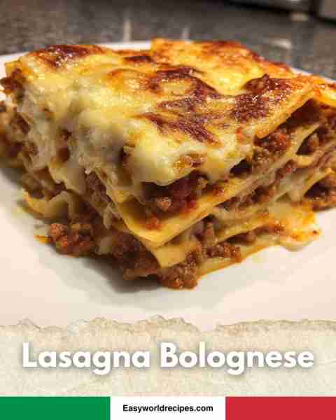 🍲 Lasagna Bolognese Layered pasta, slow-cooked ragu & béchamel. The ultimate comfort food. What u n...