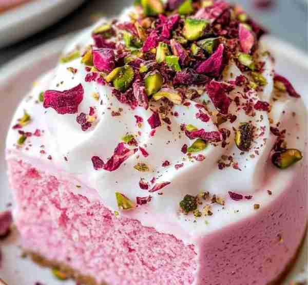 🌸🥛 Rose Milk Cake A soft, airy sponge soaked in sweet rose milk and topped with whipped cream and...