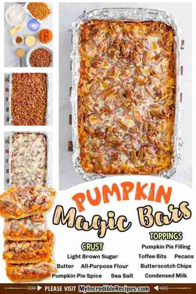 Pumpkin Pecan Magic Bars! 🧡 The Best Twist on Pumpkin Pecan Pie! 🧡 RECIPE BELOW!