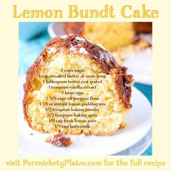 Lemon Bundt Cake 🍋 You'll need ⬇️ 🍋 2 cups sugar 🍋 1 cup unsalted butter 🍋 1 TB lemon zest 🍋 1...