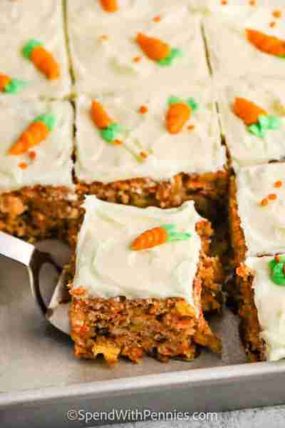 Comment RECIPE to get the recipe! This classic carrot cake recipe is fully loaded with nuts, coconut...