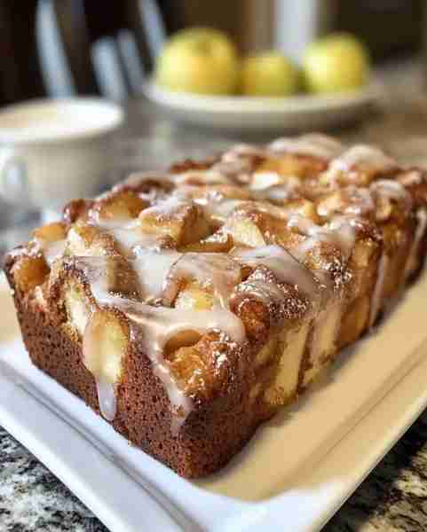Country Apple Fritter Bread Recipe Ingredients 2 cups all-purpose flour 1/2 cup granulated sugar 1/2...