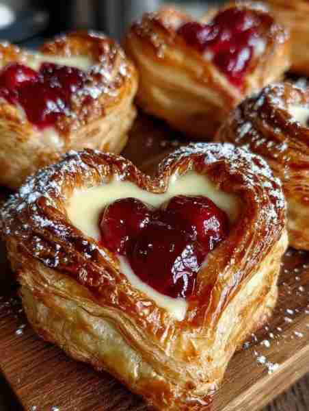 Keto Cream Cheese Cherry Pastries (≈4g net carbs each) Ingredients (makes 8 pastries) Dough (fathead...