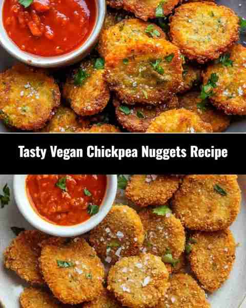 Tasty Vegan Chickpea Nuggets Recipe 👉 𝑅𝑒𝑐𝑖𝑝𝑒 𝑖𝑛 𝐹𝑖𝑟𝑠𝑡 𝒞𝑜ʍ𝓂еո𝓉 👇